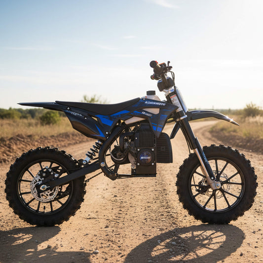 MotoTec Thunder 50CC 2-Stroke Kids Gas Dirt Bike (SAK37480)