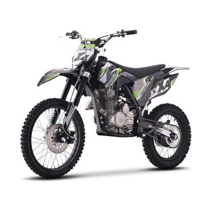 MotoTec X4 150CC 4-Stroke High-Performance Gas-Powered Dirt Bike (SAK95731)