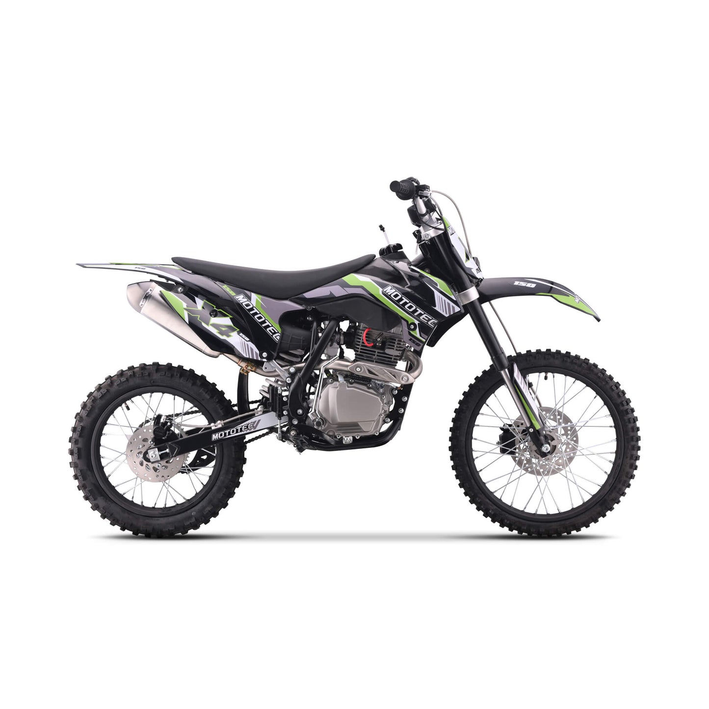 MotoTec X4 150CC 4-Stroke High-Performance Gas-Powered Dirt Bike (SAK95731)