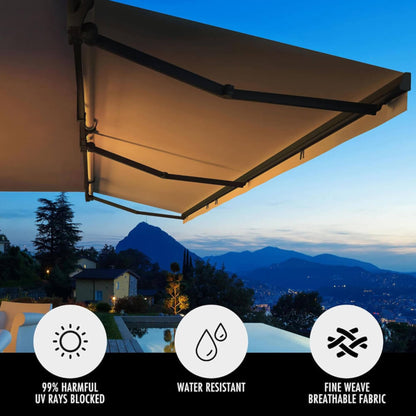 Multiple Awnings Brasilia Athena Retractable Sun Shade Awning (SAK43179)