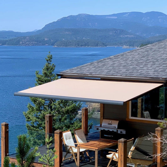 Multiple Awnings Brasilia Slim Premium Full Cassette Retractable Sun Shade Awning (SAK83642)