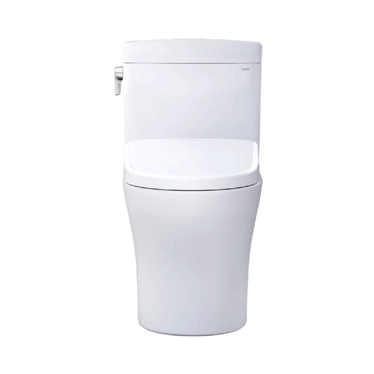 [MW4364726CEMFGN#01] TOTO Aquia IV Cube Washlet S7 With 1.28 GPF And 0.9 Elongated Bidet Toilet (SAK19352)