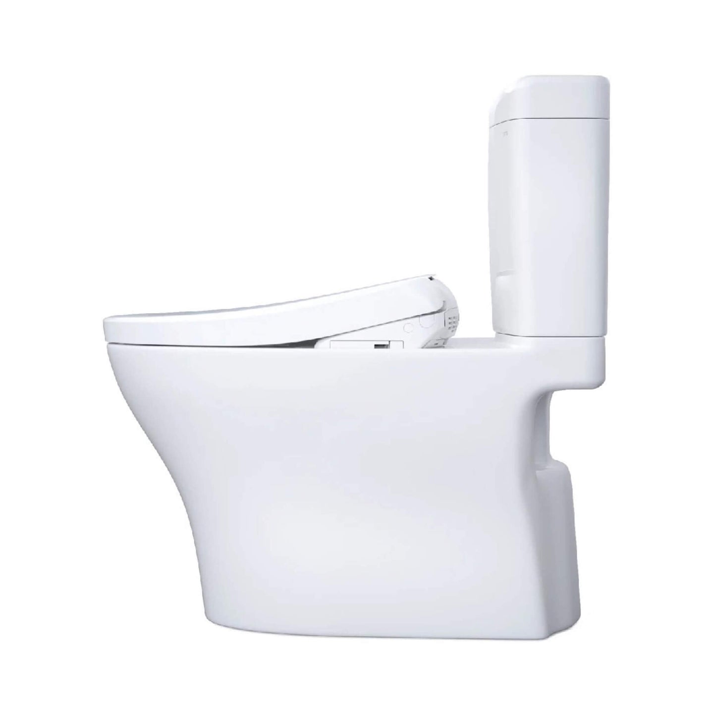 [MW4364726CEMFGN#01] TOTO Aquia IV Cube Washlet S7 With 1.28 GPF And 0.9 Elongated Bidet Toilet (SAK19352)