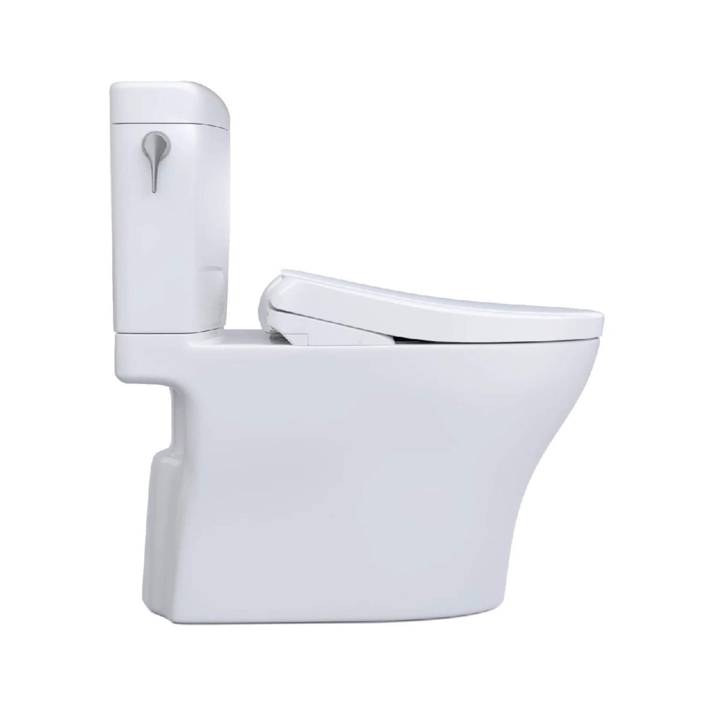 [MW4364726CEMFGN#01] TOTO Aquia IV Cube Washlet S7 With 1.28 GPF And 0.9 Elongated Bidet Toilet (SAK19352)