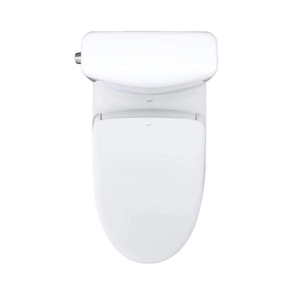 [MW4364726CEMFGN#01] TOTO Aquia IV Cube Washlet S7 With 1.28 GPF And 0.9 Elongated Bidet Toilet (SAK19352)