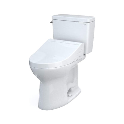 [MW7763084CSFG.10#01] TOTO Drake 1.6 GPF ELongated Chair Height Toilet With C5 Soft Close Bidet Seat (SAK71312)