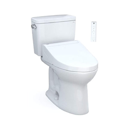 [MW7763084CSFG.10#01] TOTO Drake 1.6 GPF ELongated Chair Height Toilet With C5 Soft Close Bidet Seat (SAK71312)