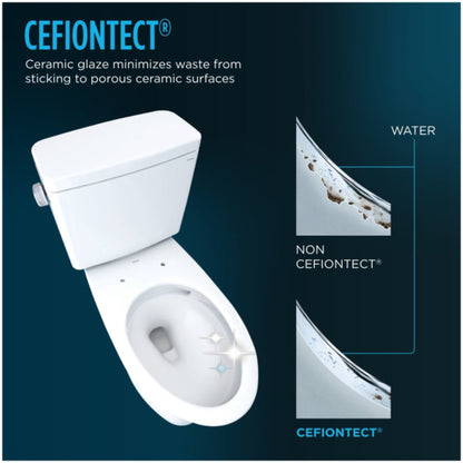 [MW7863084CEFG#01] TOTO Drake Transitional Washlet C5 Bidet Seat With 1.28 GPF Universal Height Toilet (SAK79421)