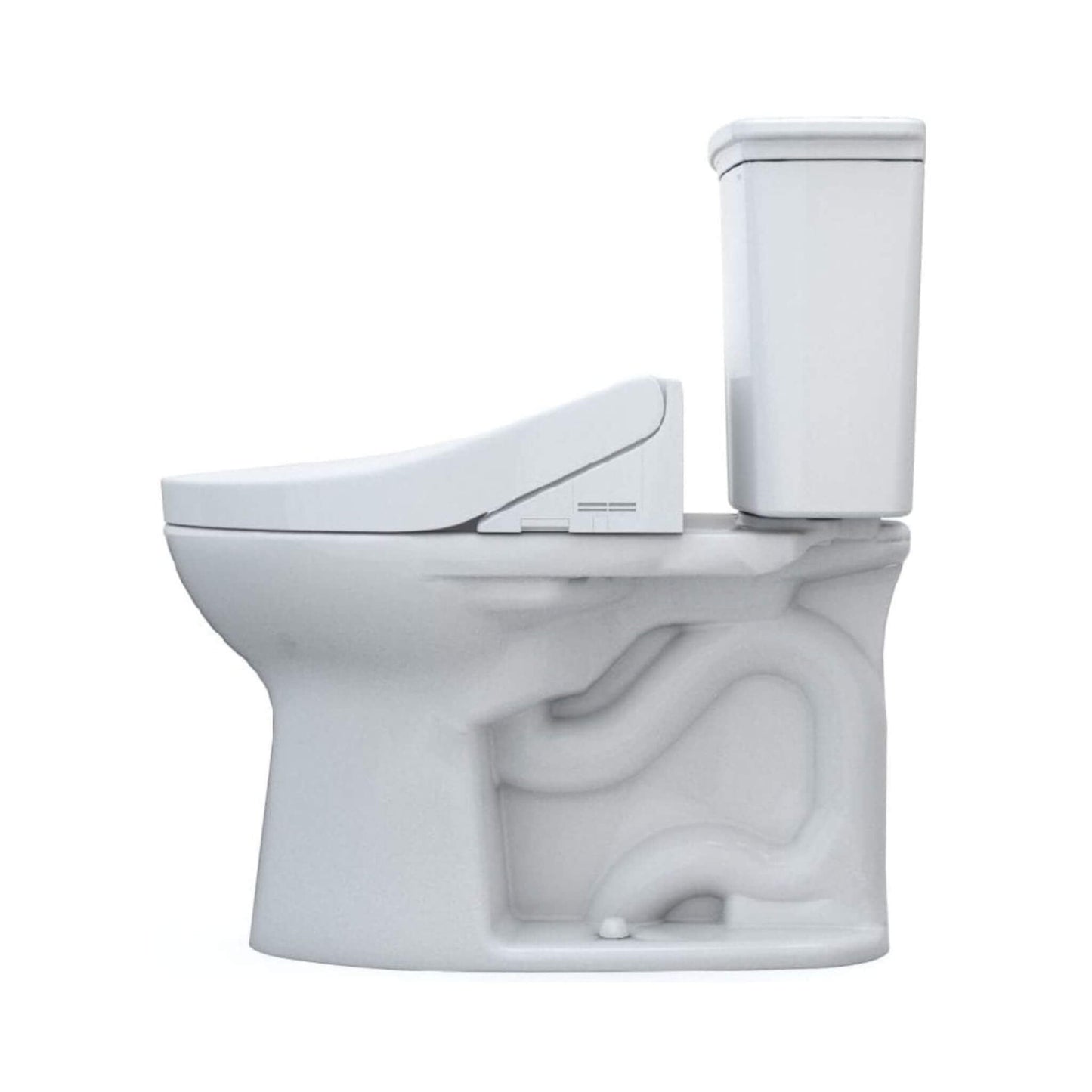 [MW7863084CEFG#01] TOTO Drake Transitional Washlet C5 Bidet Seat With 1.28 GPF Universal Height Toilet (SAK79421)