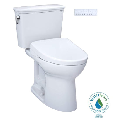 [MW7864736CEFG.10#01] TOTO Drake Washlet S7A Open Bidet Seat And 1.28 GPF Universal Height Toilet With Warm Air Dryer (SAK94671)