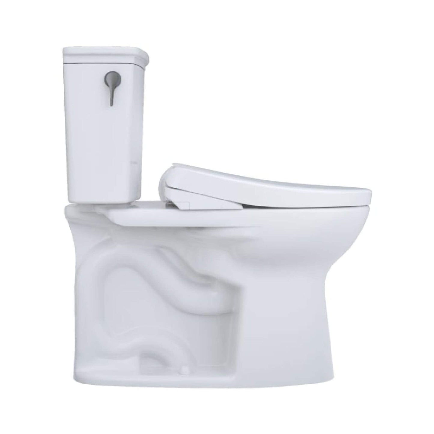 [MW7864736CEFG.10#01] TOTO Drake Washlet S7A Open Bidet Seat And 1.28 GPF Universal Height Toilet With Warm Air Dryer (SAK94671)