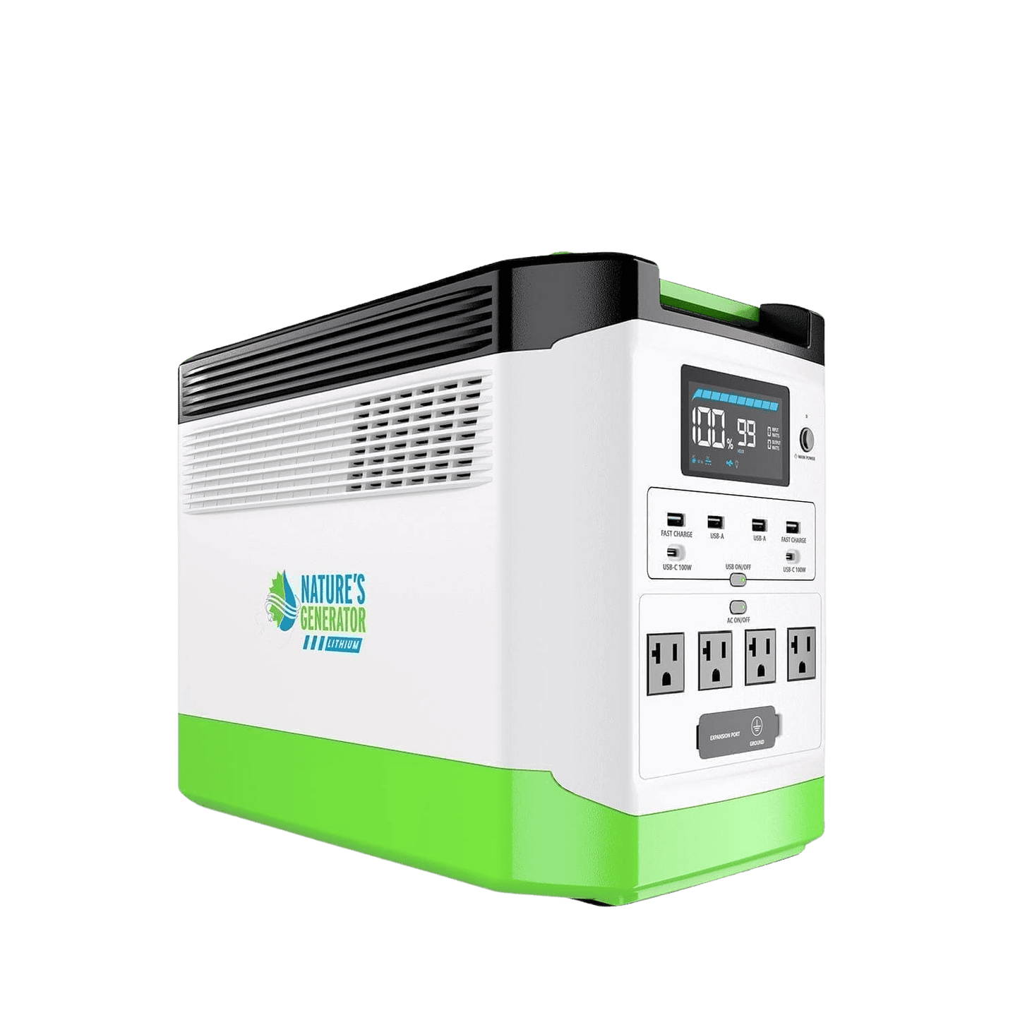 High Capacity Expandable Lithium 1800 Power Station