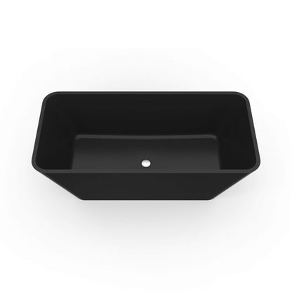 Nuvia 67-Inch Luxury Freestanding Solid Surface Soaking Bathtub (SAK51920)