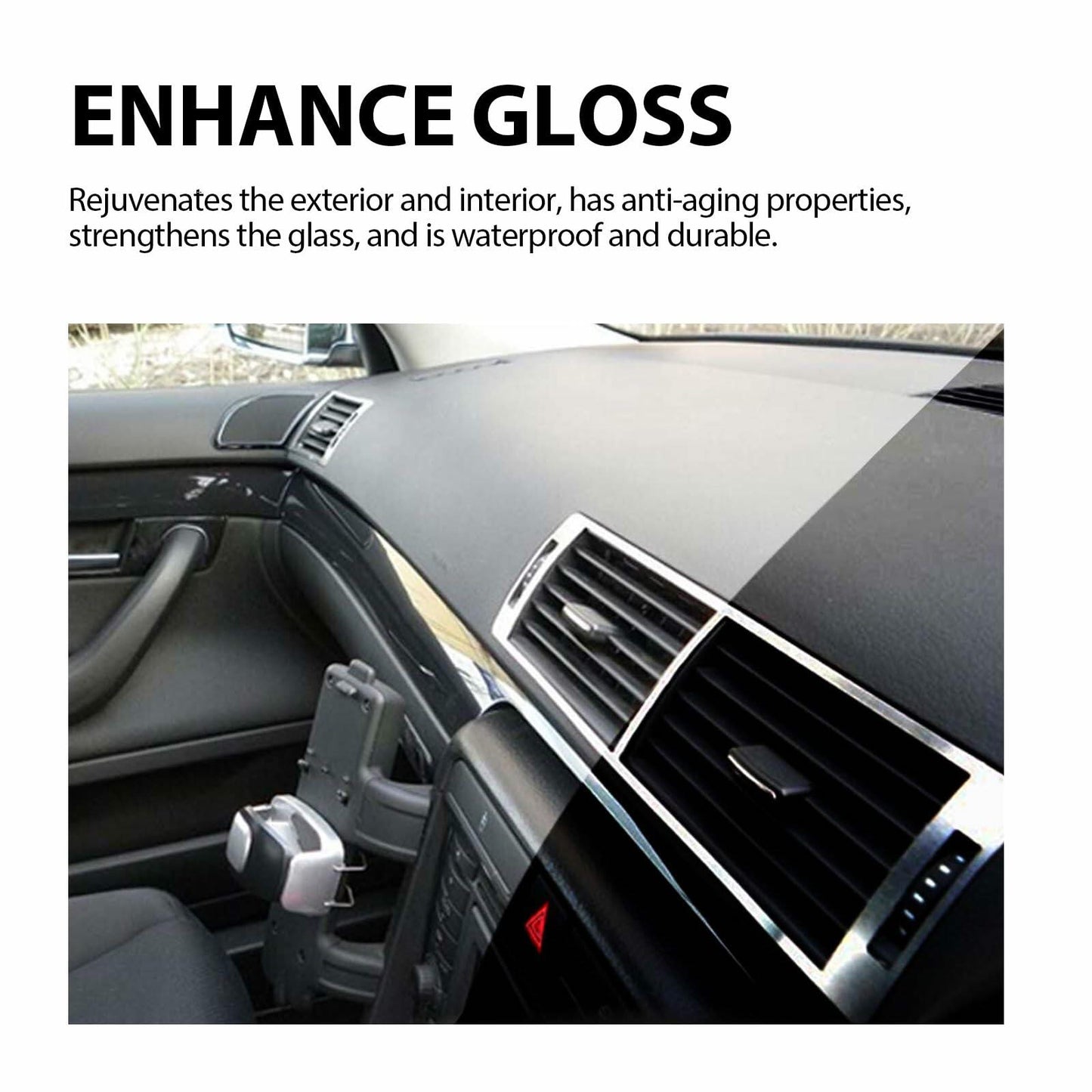 2025 Car Plastic Restorer Trim Cleaner Foam Applicator - Safe Auto Detailing