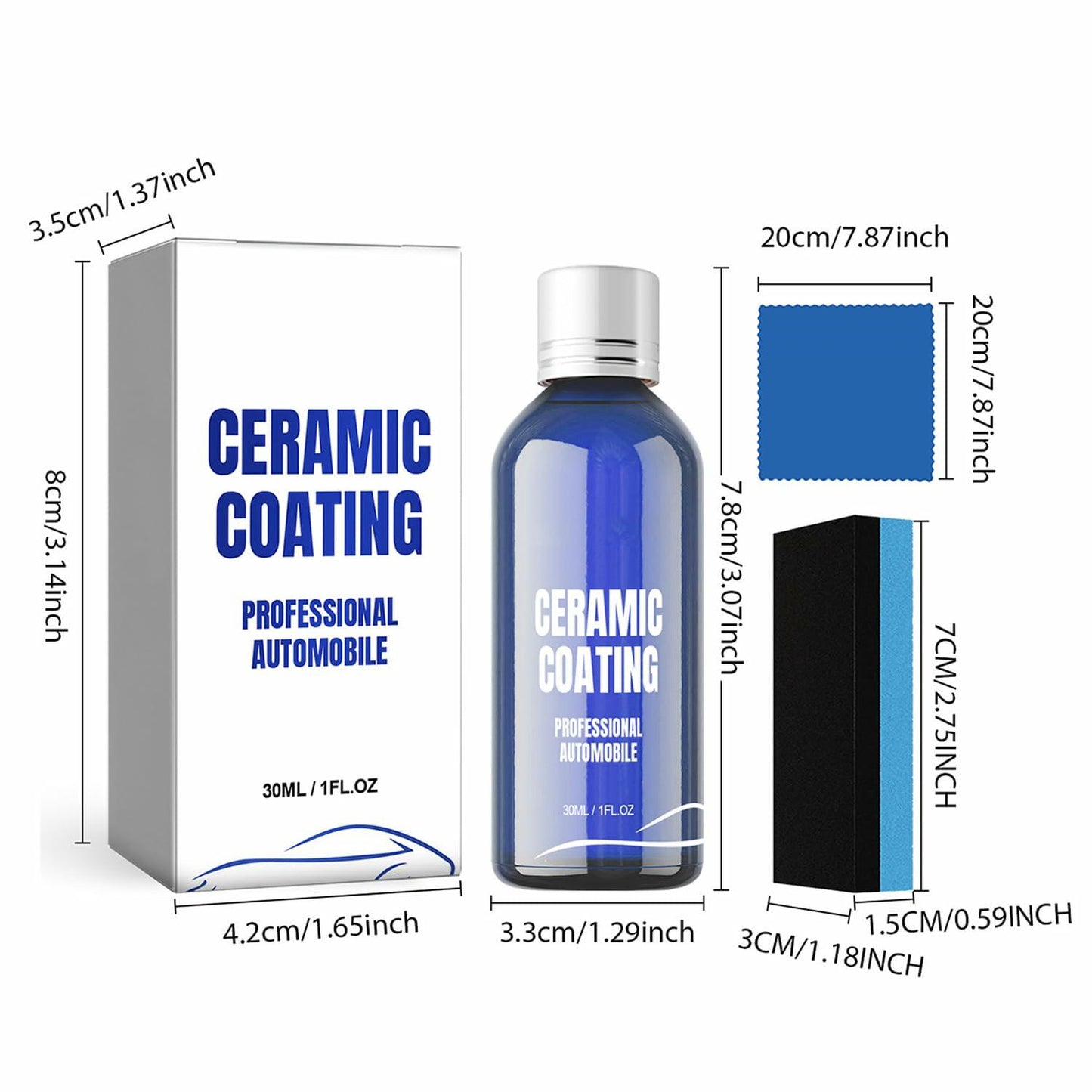 2025 Car Plastic Restorer Trim Cleaner Foam Applicator - Safe Auto Detailing