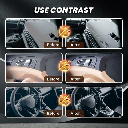 2025 Car Plastic Restorer Trim Cleaner Foam Applicator - Safe Auto Detailing