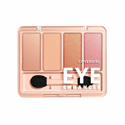 COVERGIRL Eye Enhancer Eyeshadow Quad Bellini Spritz Clean Vegan 0.19oz