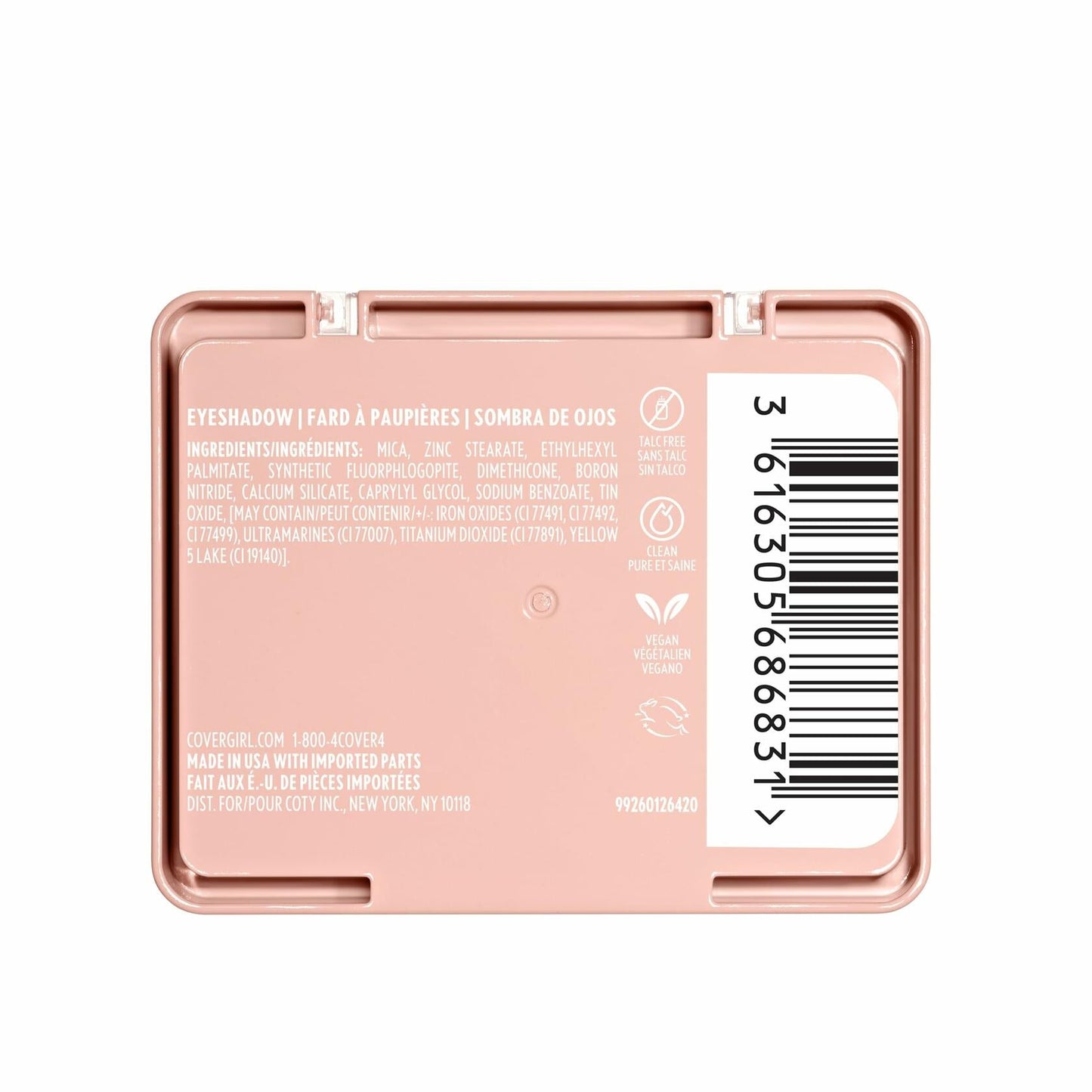 COVERGIRL Eye Enhancer Eyeshadow Quad Bellini Spritz Clean Vegan 0.19oz