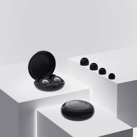 Reusable Silicone Ear Plugs Black Noise Cancelling 30dB Comfortable Swim