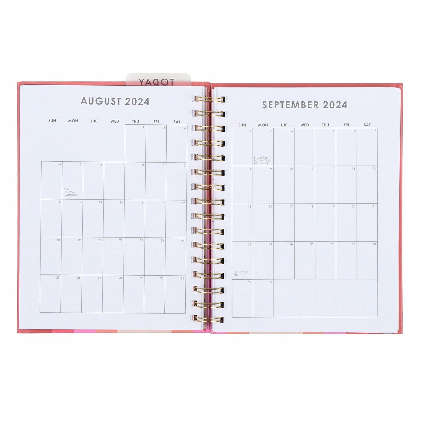 Votum 18-Month Planner 2024-2026 Daily Weekly Monthly 3 Sticker Sheets
