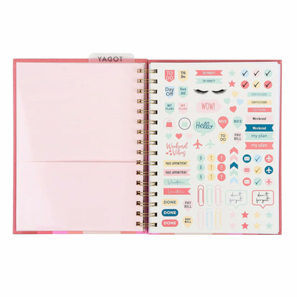 Votum 18-Month Planner 2024-2026 Daily Weekly Monthly 3 Sticker Sheets