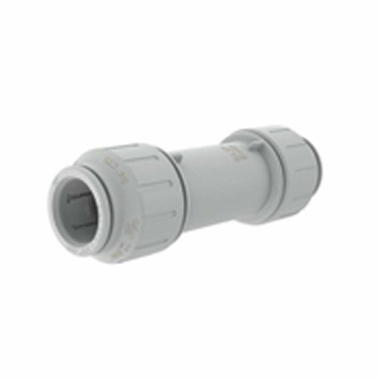 John Guest 3/4in Speedfit Slip Coupling White Plumbing Fitting