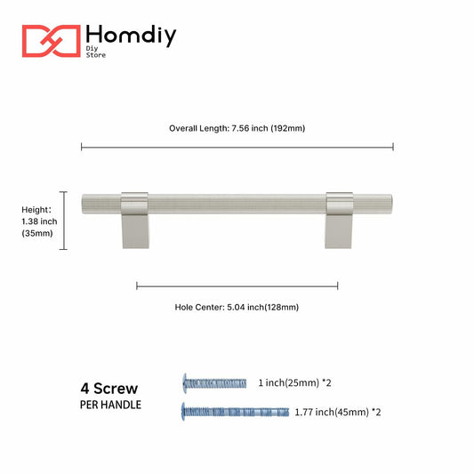homdiy 15 Pack Matte Black Cabinet Handles 128mm 5in T Bar Drawer Pulls