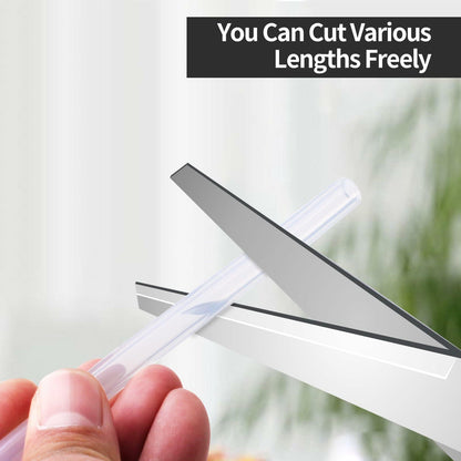 Grosmimi Replacement Straw 5-Pack with Cleaning Brush Clear Compatible