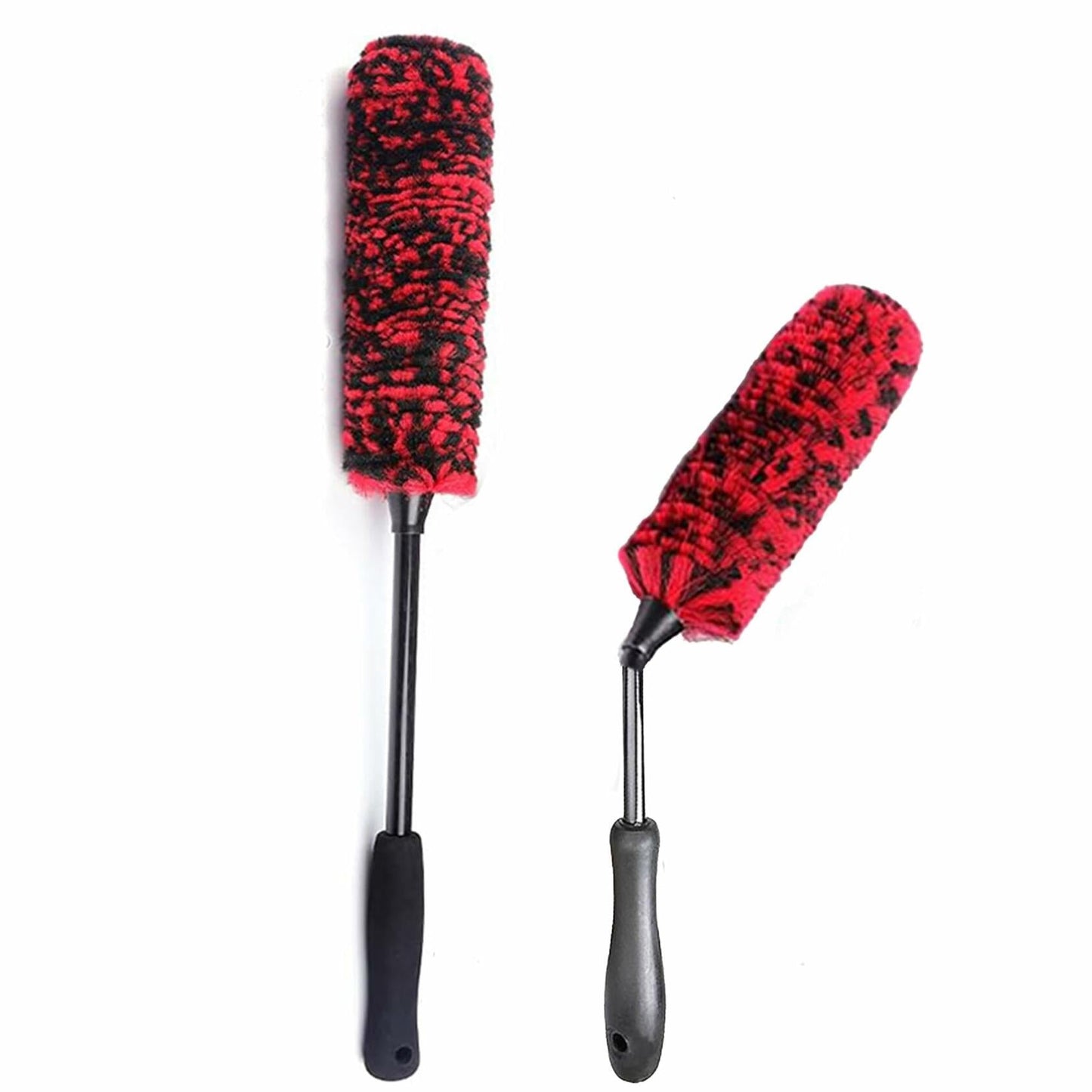 YILANBON Wheel Brush Soft Dense Fibers Car Rim Clean 2PCS
