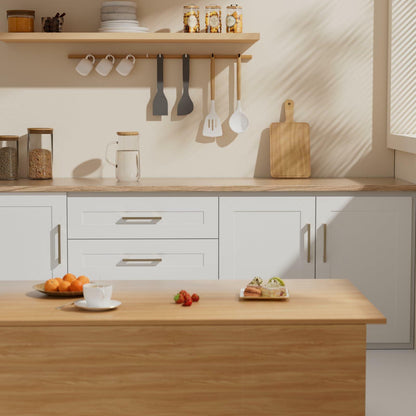 Haliwu 10 Pack Cabinet Handles 3-3/4 Inch Hole Center Champagne Bronze