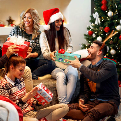 Christmas Scented Candle Set 3 Pack Soy Apple Cinnamon Cedar Vanilla 2.5oz