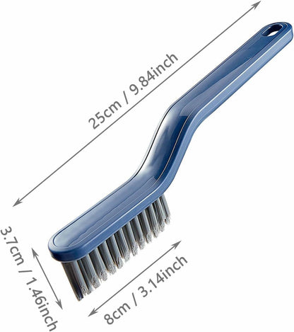 2PCS Window Groove Cleaning Brush V Shape Multifunctional White