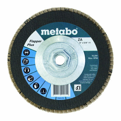 Metabo 6" Flapper Plus 60 5/8-11 T29 Fg 629413000