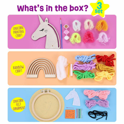 LAOESE Unicorn Sewing Craft Kit for Kids Ages 8-12 - Arts & Crafts Gift