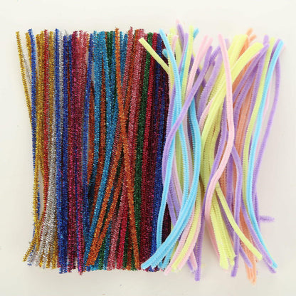 CertBuy 1600PCS Colorful Pipe Cleaners Chenille Stems 10 Colors Bulk Craft
