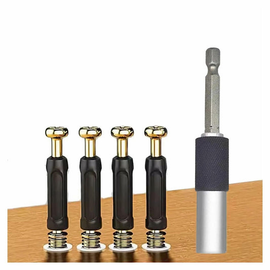 PANSHIYON Cam Lock Assembly Tool Magnetic 1/4" Hex Shank PH2 Bit