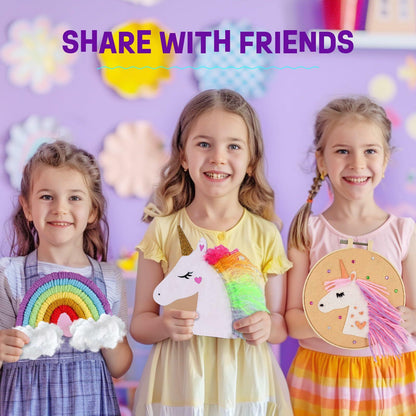 LAOESE Unicorn Sewing Craft Kit for Kids Ages 8-12 Arts & Crafts Gift