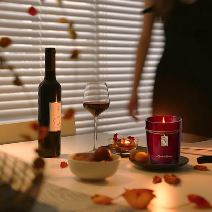 LunaLoved Tarot The Empress Rose Oud Soy Candle 230g Mood-Boosting