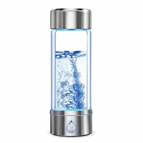 BAVAP Hydrogen Water Bottle Generator 14.1oz Smart Over 2000 ppb