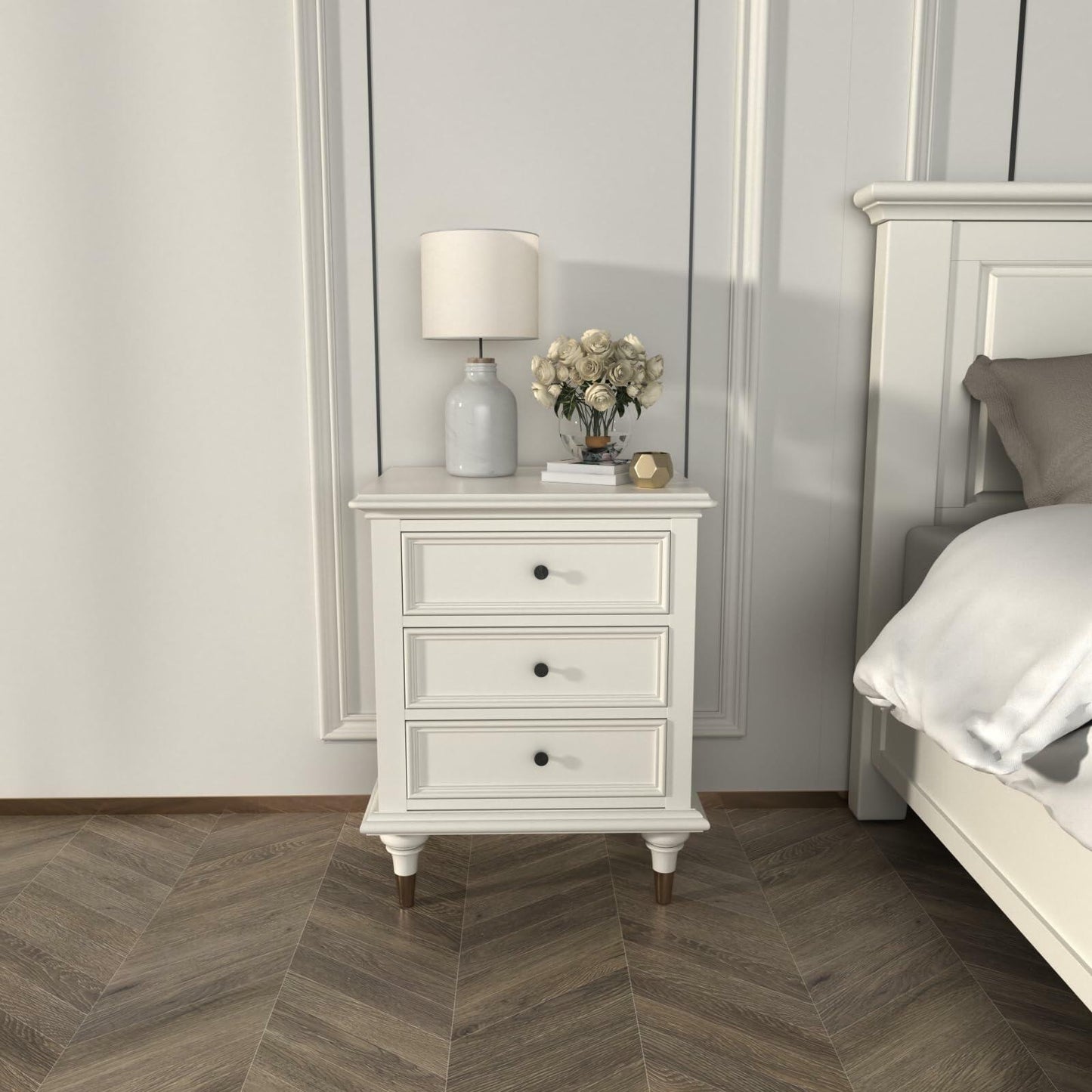 Rergy 10 Pack Zinc Alloy Black Drawer Knobs Kitchen Cabinet Pulls