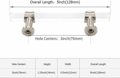 homdiy 10 Pack 5 Inch Cabinet Pulls Brushed Brass Gold Kitchen Handles