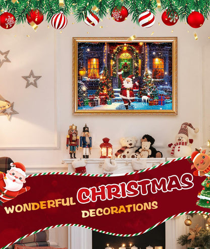 Protado 2025 Christmas Advent Calendar Puzzle 1008 Pieces 27.5x19.7in