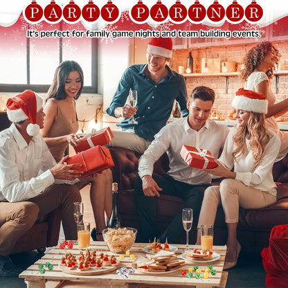 Shappy Christmas Party Dice Game Set 4 Sets 4 Colored Dice Storage Box 4 Players