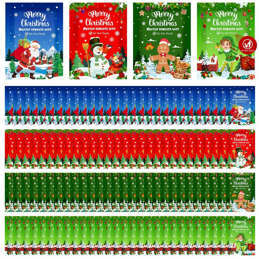 [Like New] Heigble 100 Pcs Makeup Remover Wipes Individually Wrapped Facial Cleansing