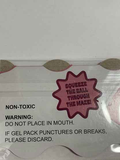 Target Bullseye Playground Sensory Gel Maze Fidget Toys Set of 2 Multicolor