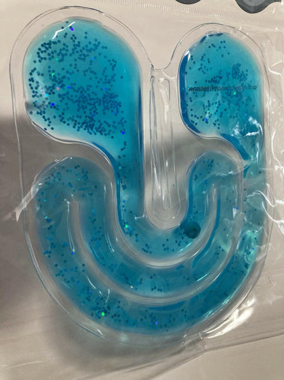 Target Bullseye Playground Sensory Gel Maze Fidget Toys Set of 2 Multicolor