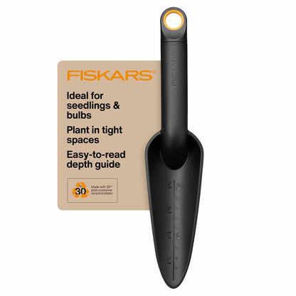 Fiskars Eco Transplanter Narrow Curved Spade Ergonomic Handle UV Resistant