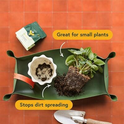 We the Wild Tabletop Gardening Mat 12''x23.62'' Green Plastic Easy Clean