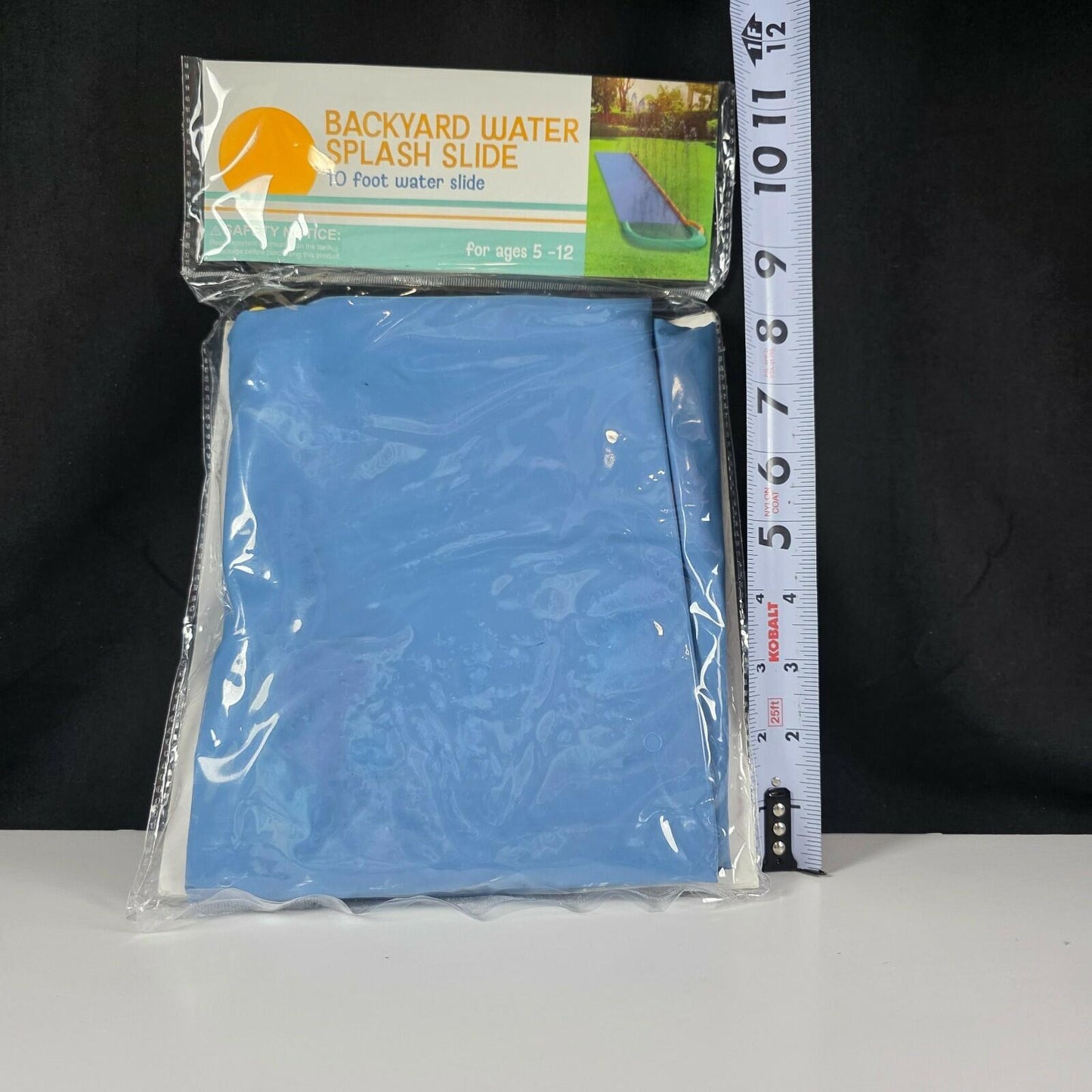 Unbranded Backyard Water Splash Slide 10ft Inflatable Outdoor Fun Toy