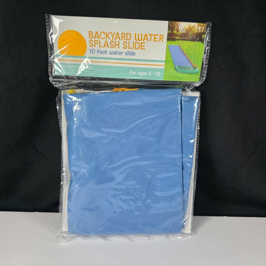 Unbranded Backyard Water Splash Slide 10ft Inflatable Outdoor Fun Toy